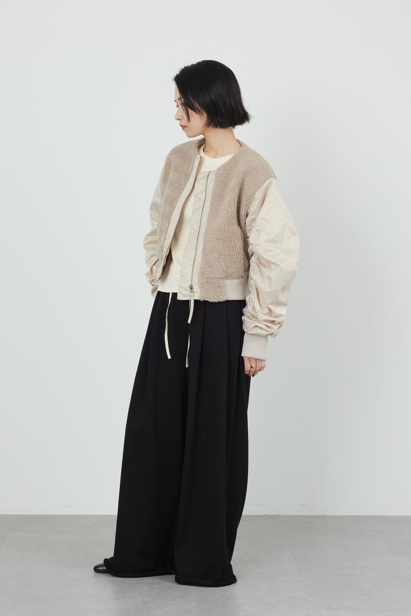 【予約】スエットワイドパンツ