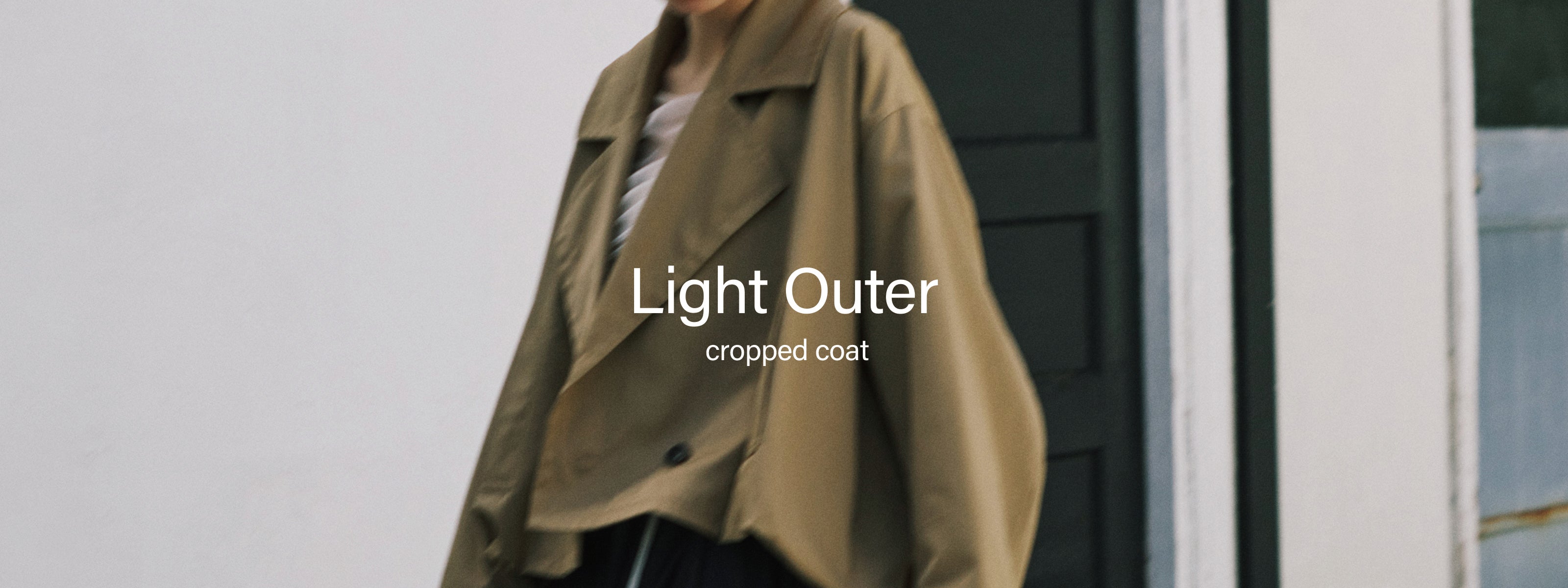 LIGHT OUTER入荷！