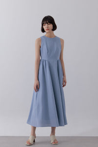 Jacquard striped dress
