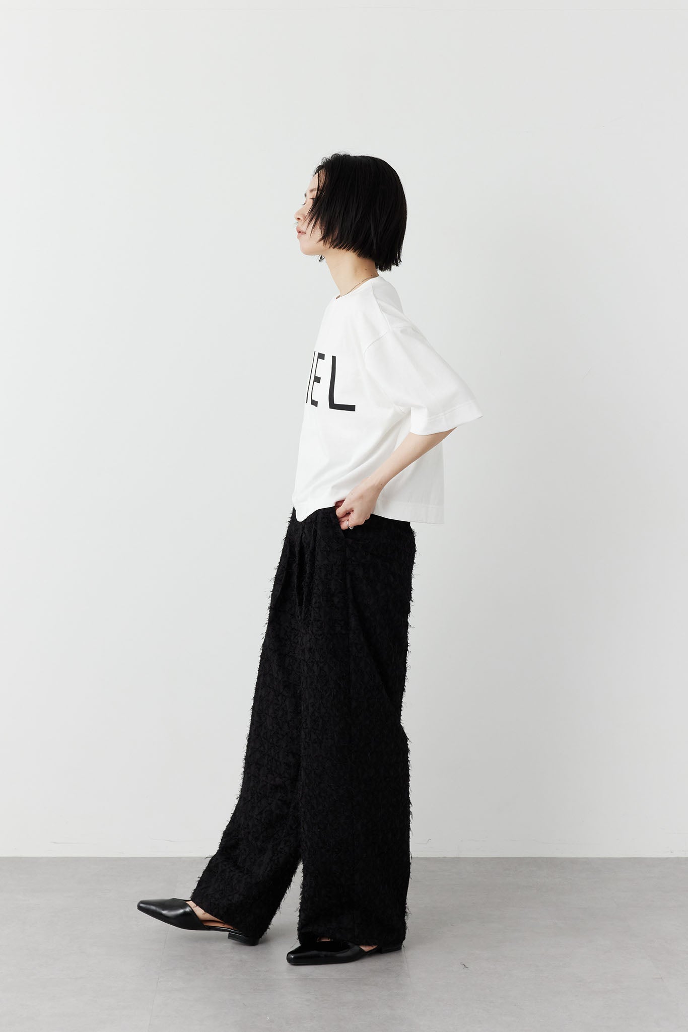 プリントロゴTシャツ（CIEL)