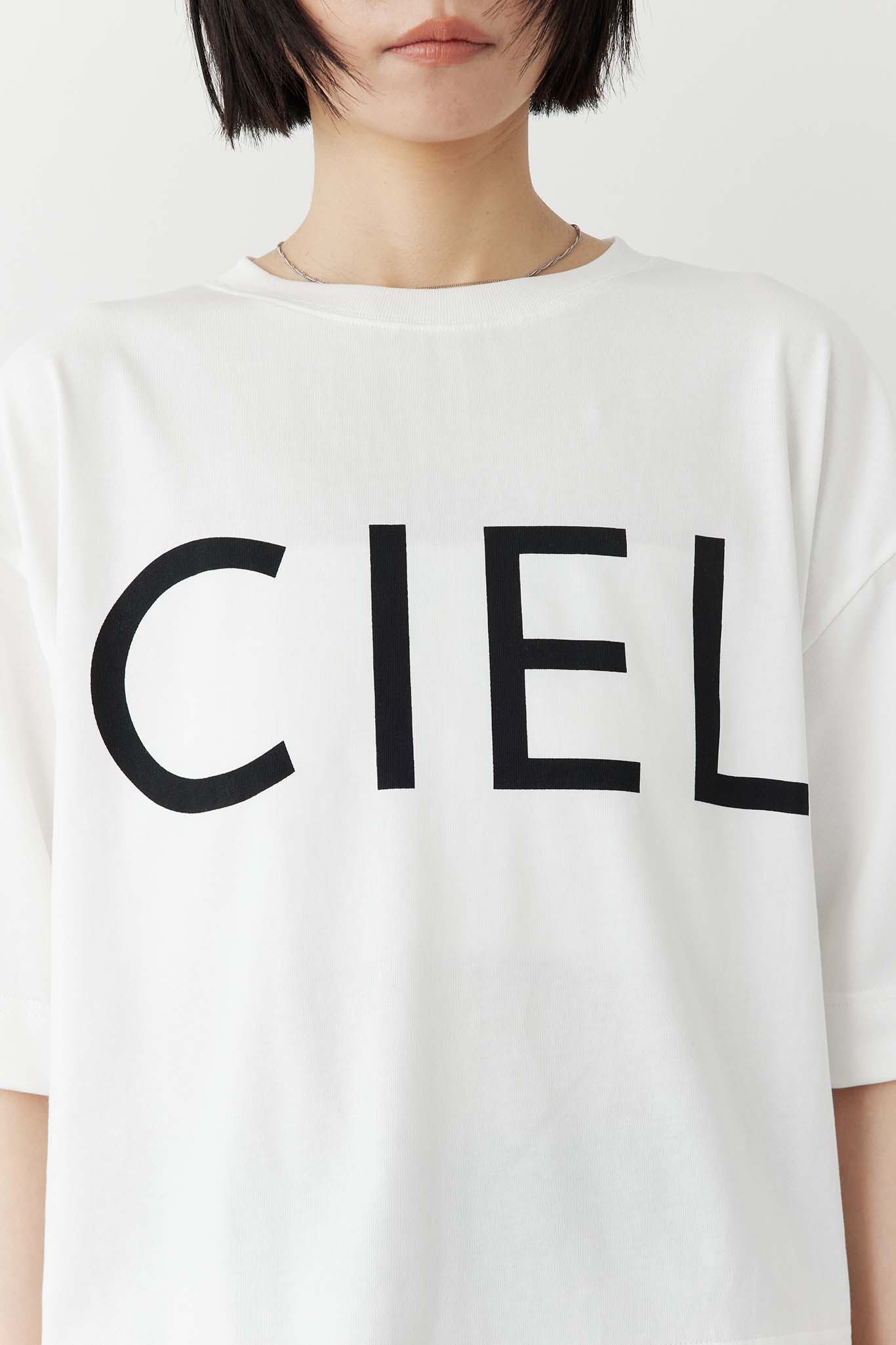 プリントロゴTシャツ（CIEL)