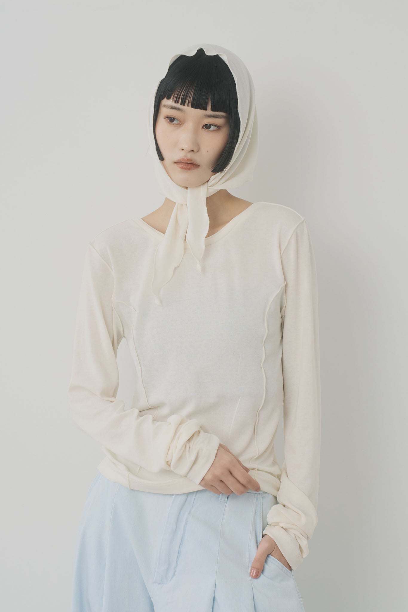 メローインナーロングカットソー