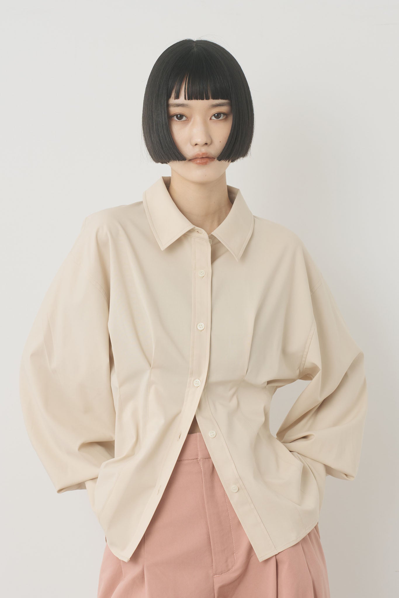 ウエストタックシャツ