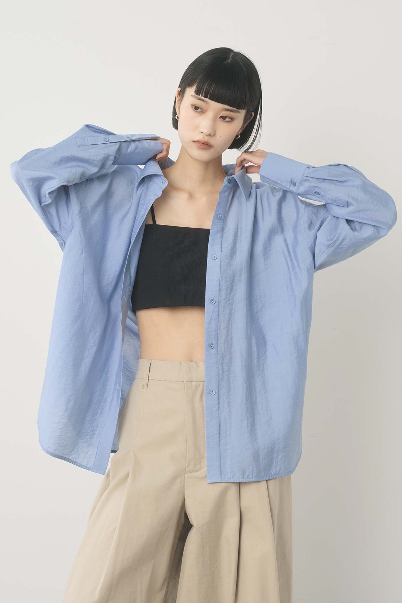 ニットビスチェセットシャツ