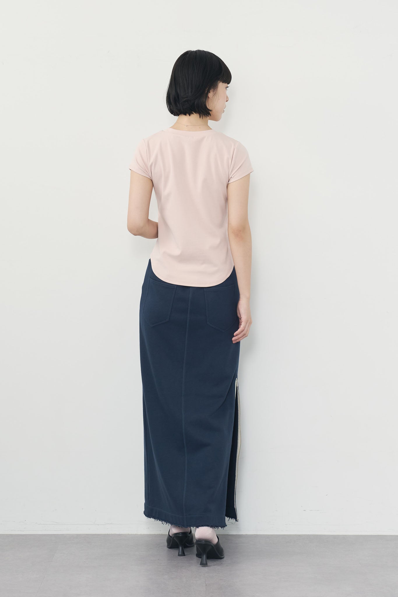 刺繍ロゴTee