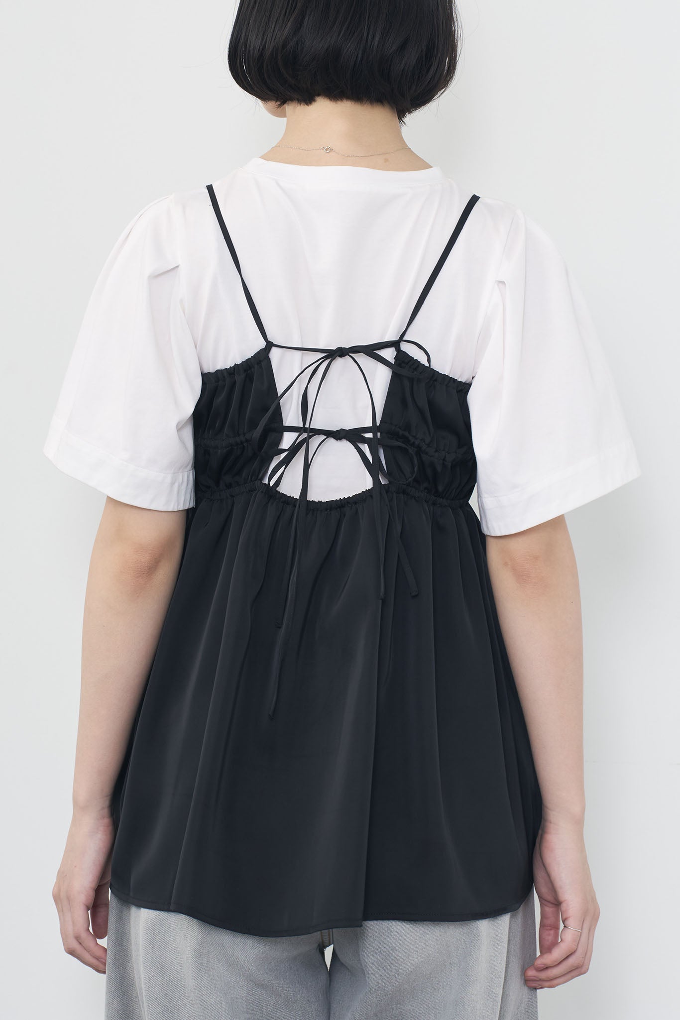 サテンドッキングTee