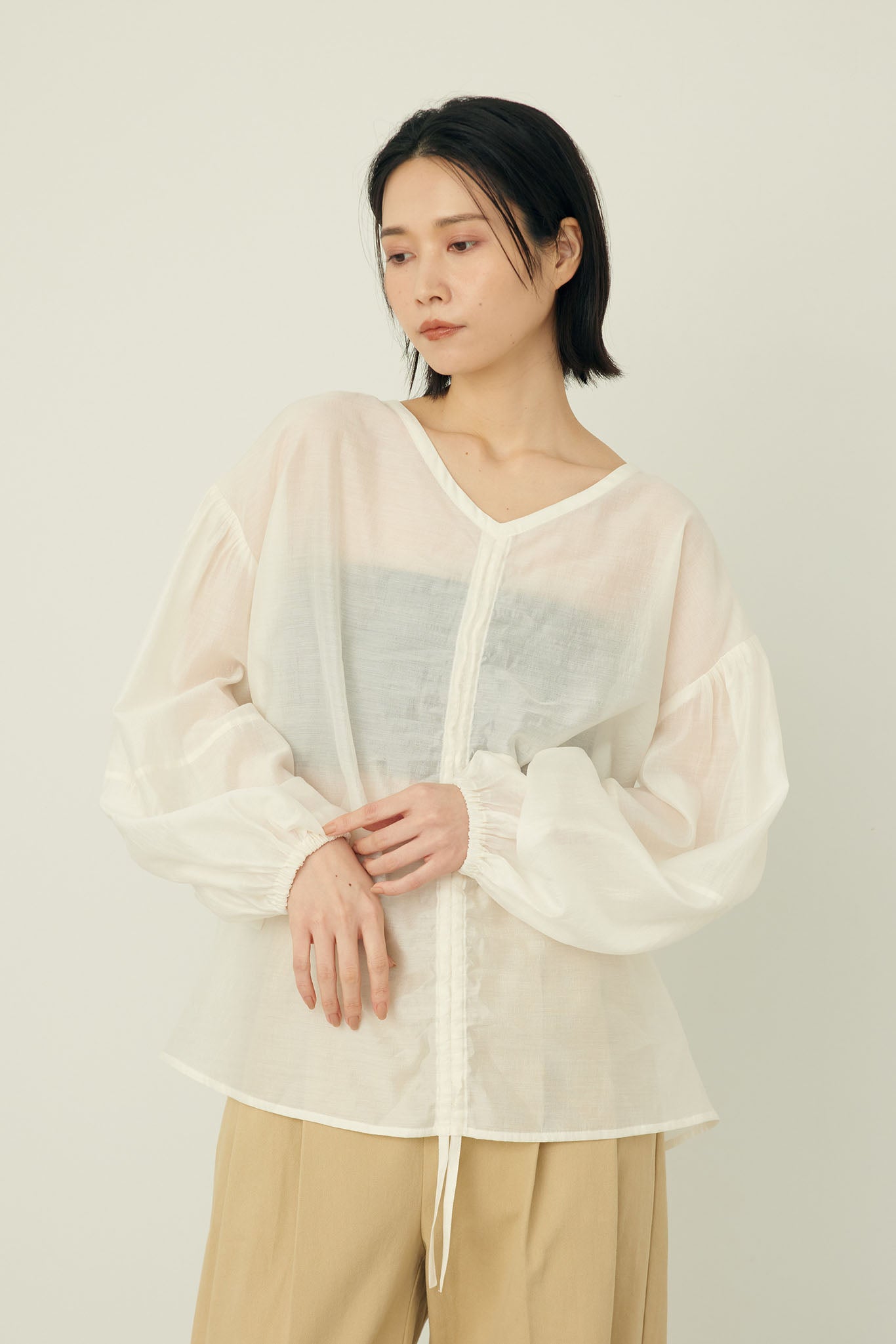 LANA様♡専用 2WAYシアブラウス