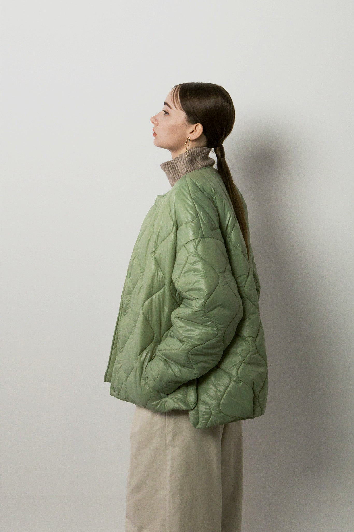 ECKHAUS LATTA キルティング ブルゾン Ｓ 72-0220-1F - dominicanhouse.com