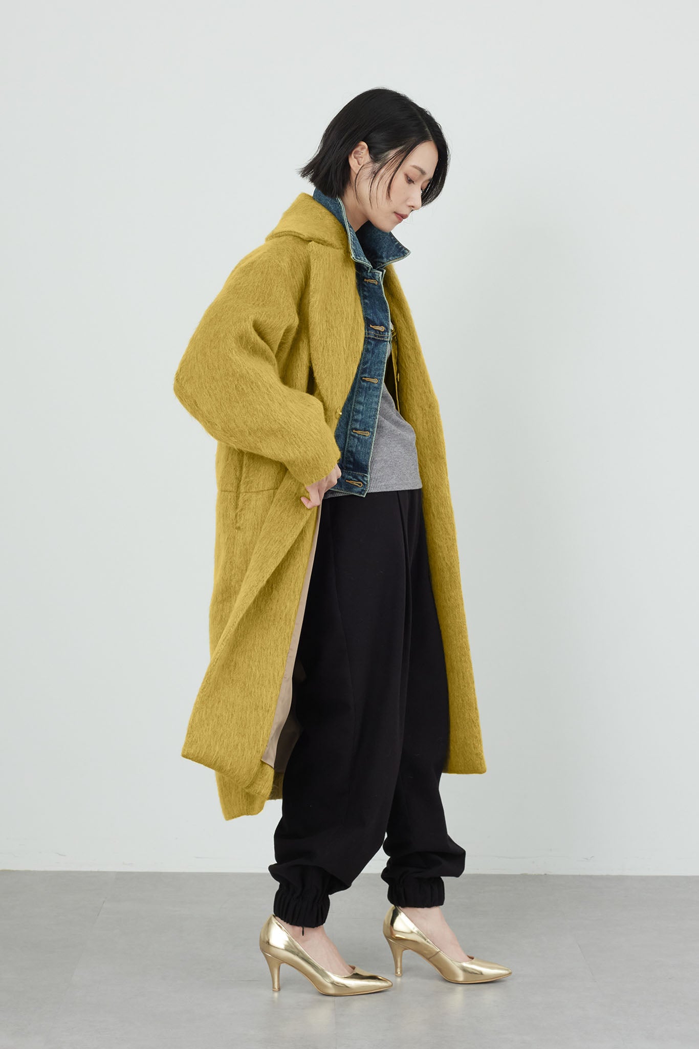 シャギーチェスターコート