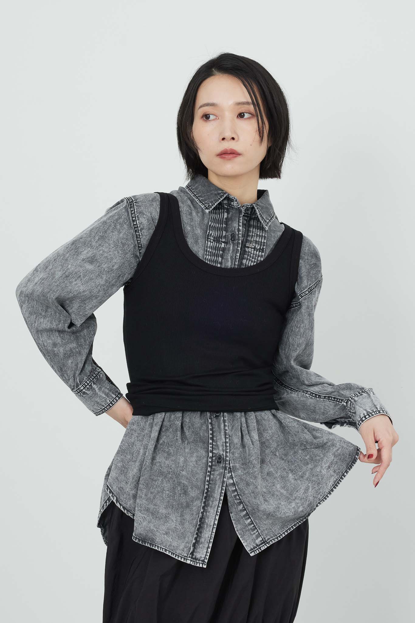 Pintuck Dungaree CPO Jacket 