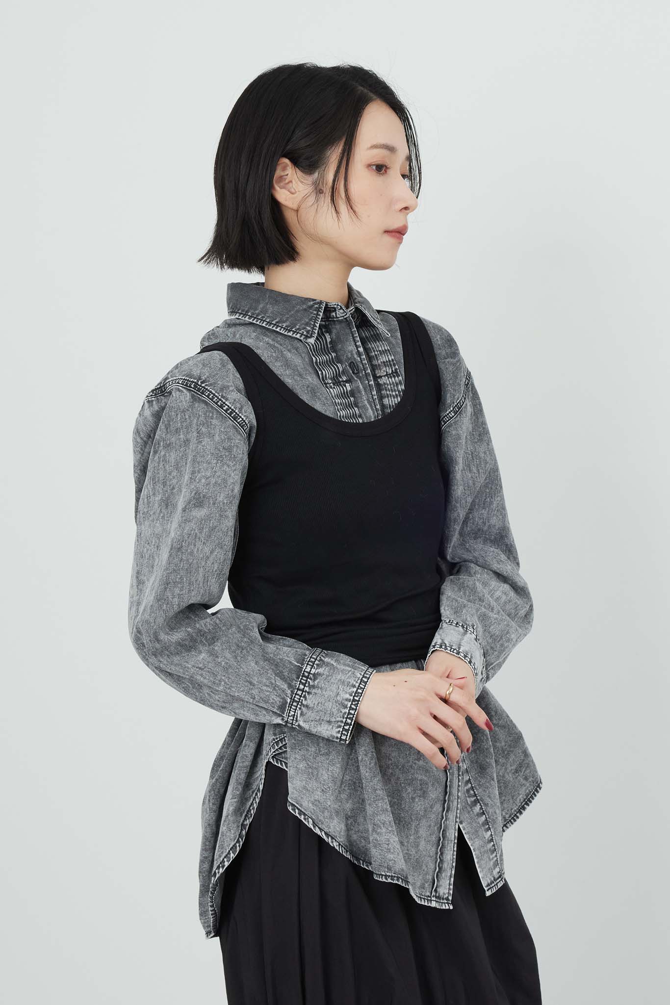 Pintuck Dungaree CPO Jacket 