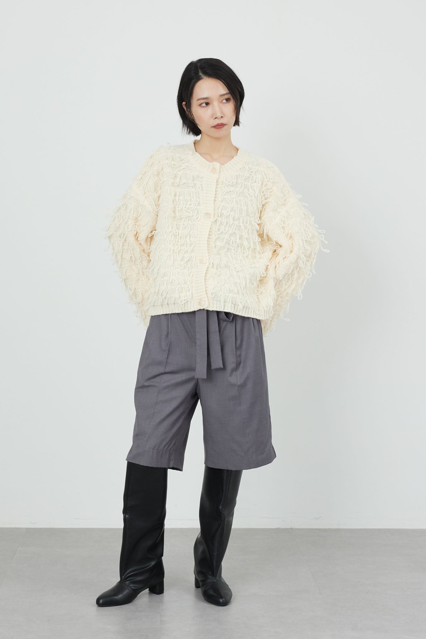 ループフリンジカーデ