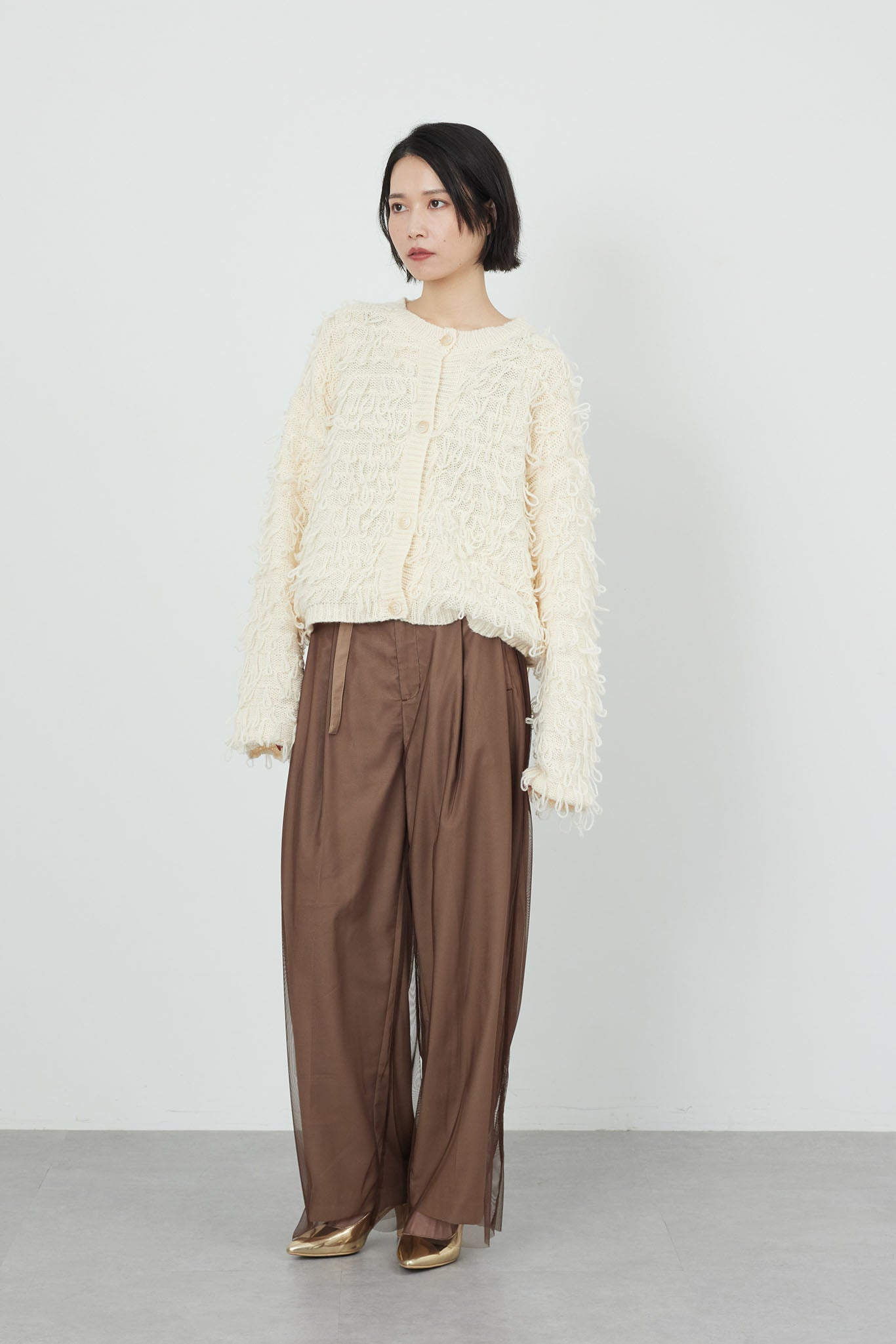 シャインラグジュアリー shineluxury レイヤードパンツ shineluxury レイヤードパンツ Mサイズ シャインラグジュアリー