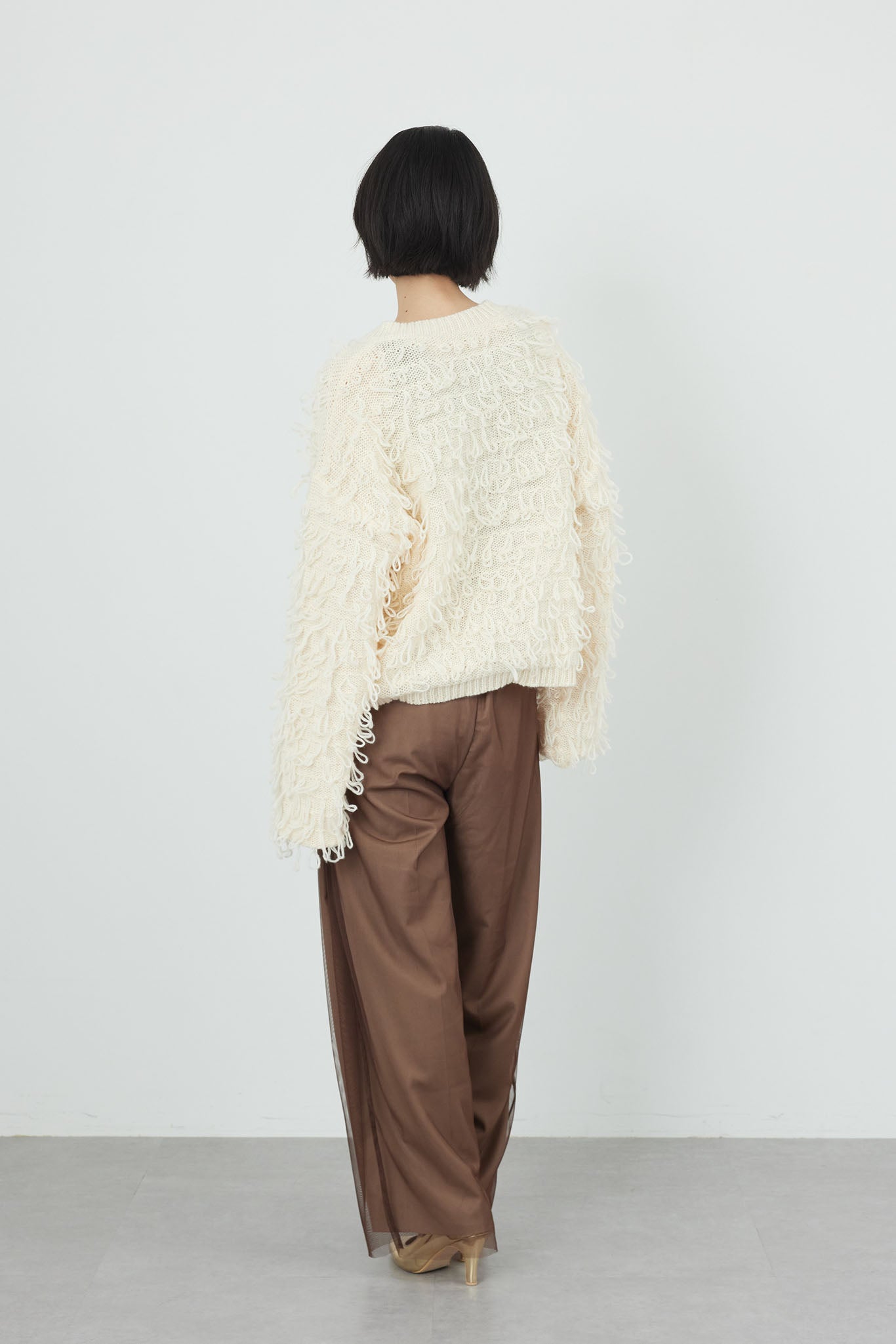 シアレイヤードパンツ