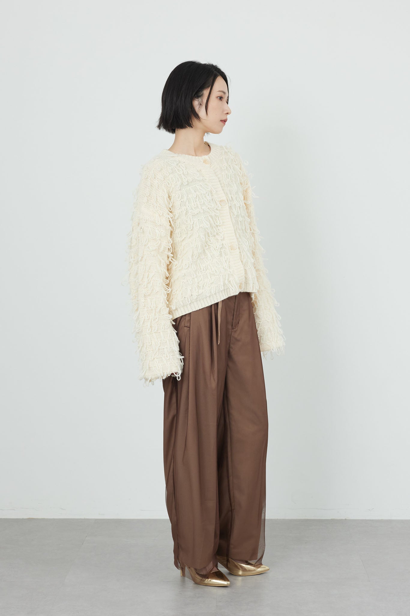 シアレイヤードパンツ