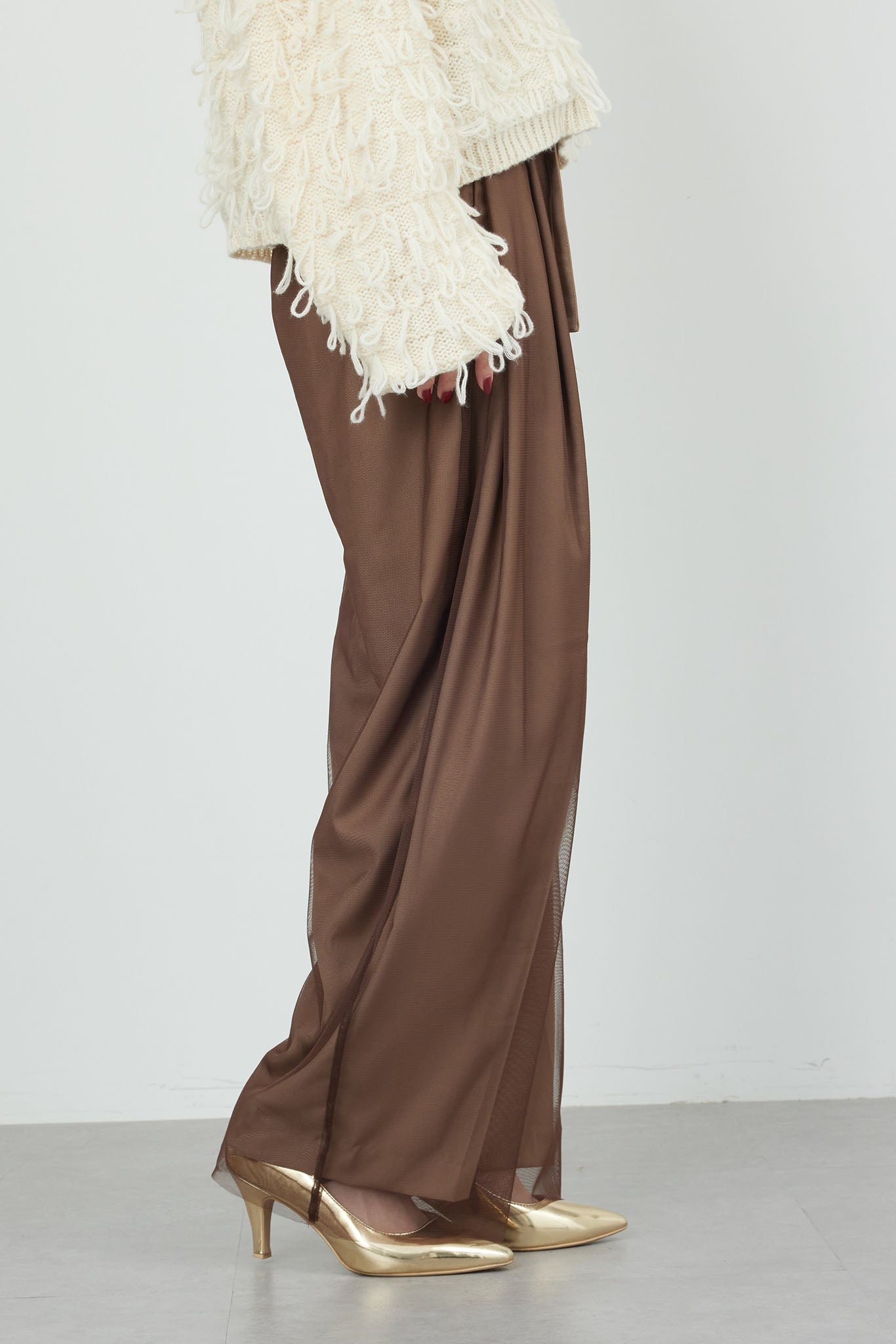 シアレイヤードパンツ