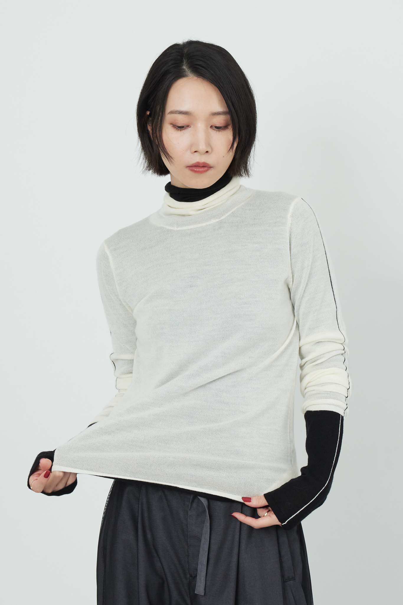 Outlining Turtle Knit 
