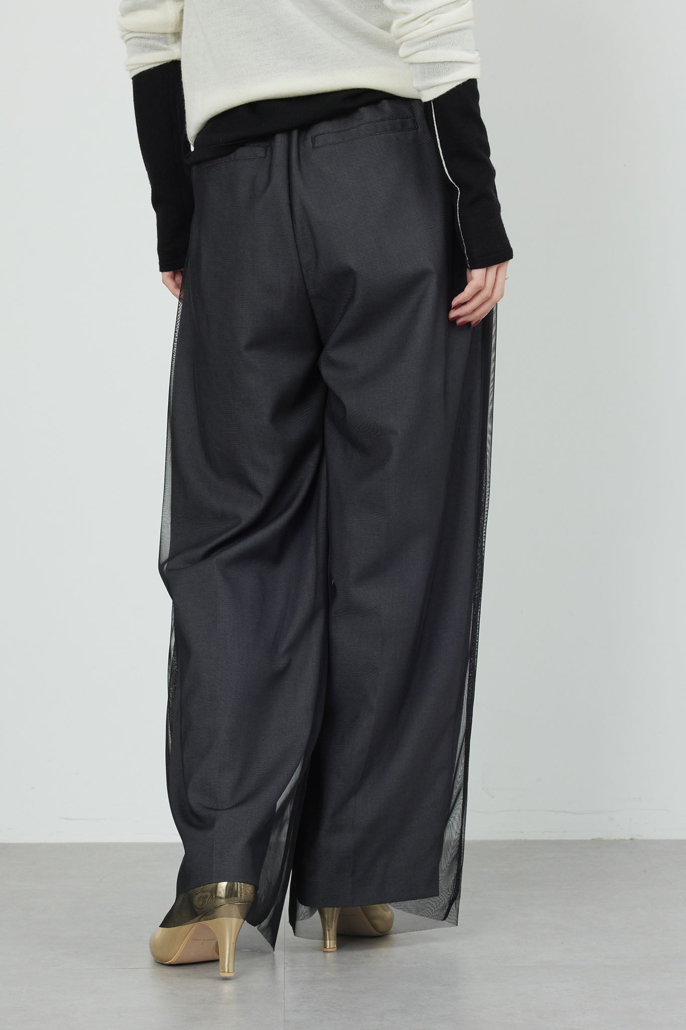 シアレイヤードパンツ