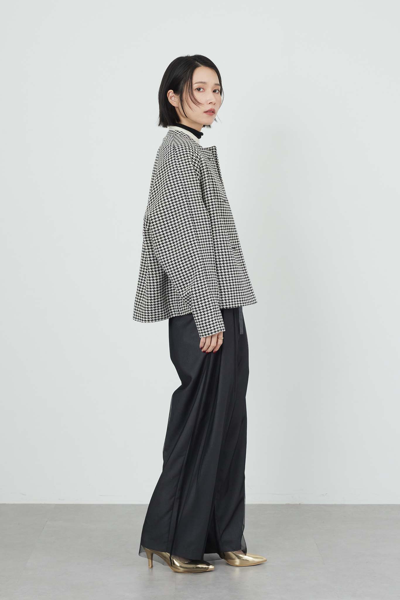 シアレイヤードパンツ