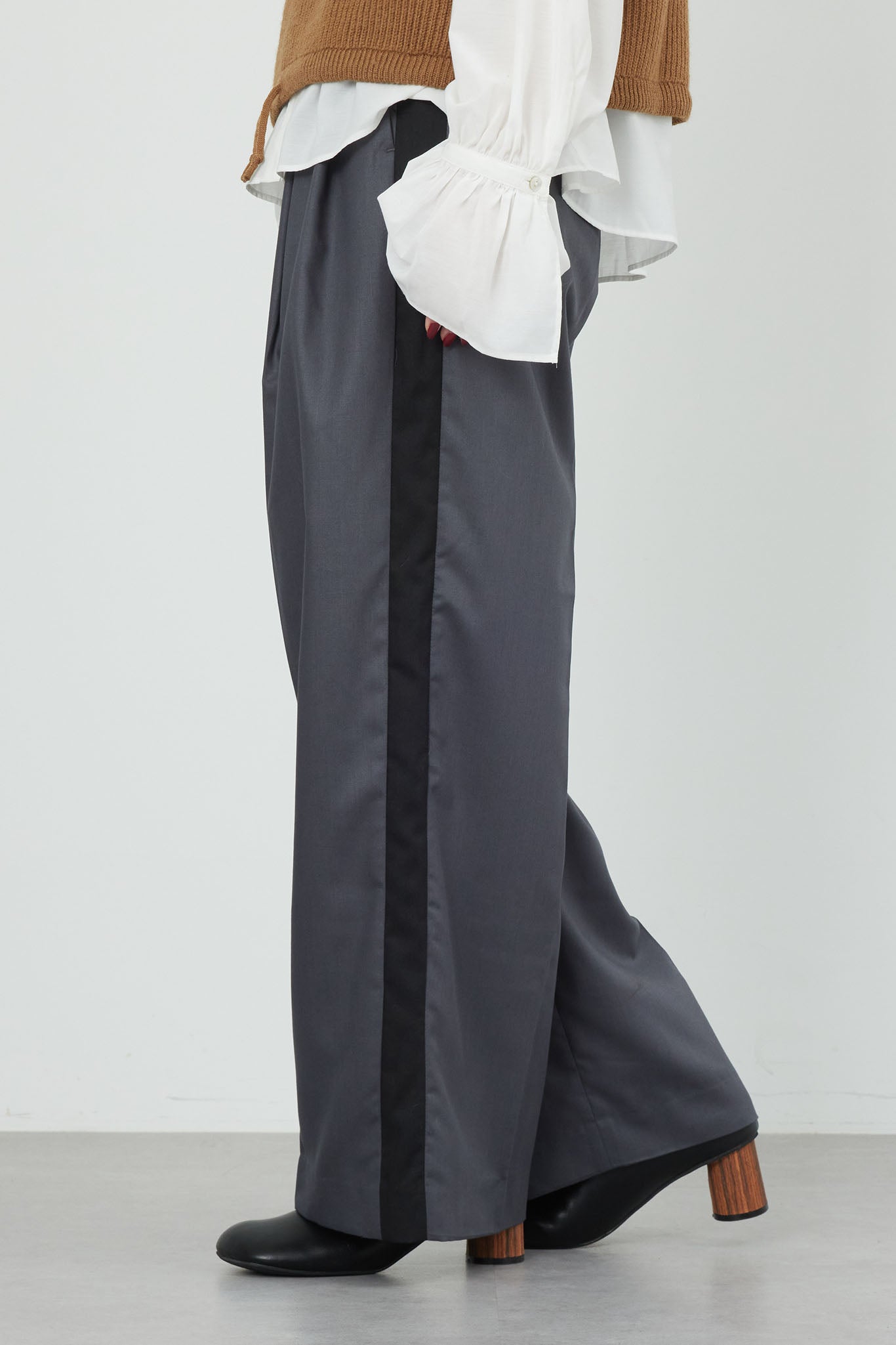 3.1 Phillip Lim バイカラー パンツ ギルト: ウィメンズ | 3.1 Phillip Lim | ヘヴィカディ カラー