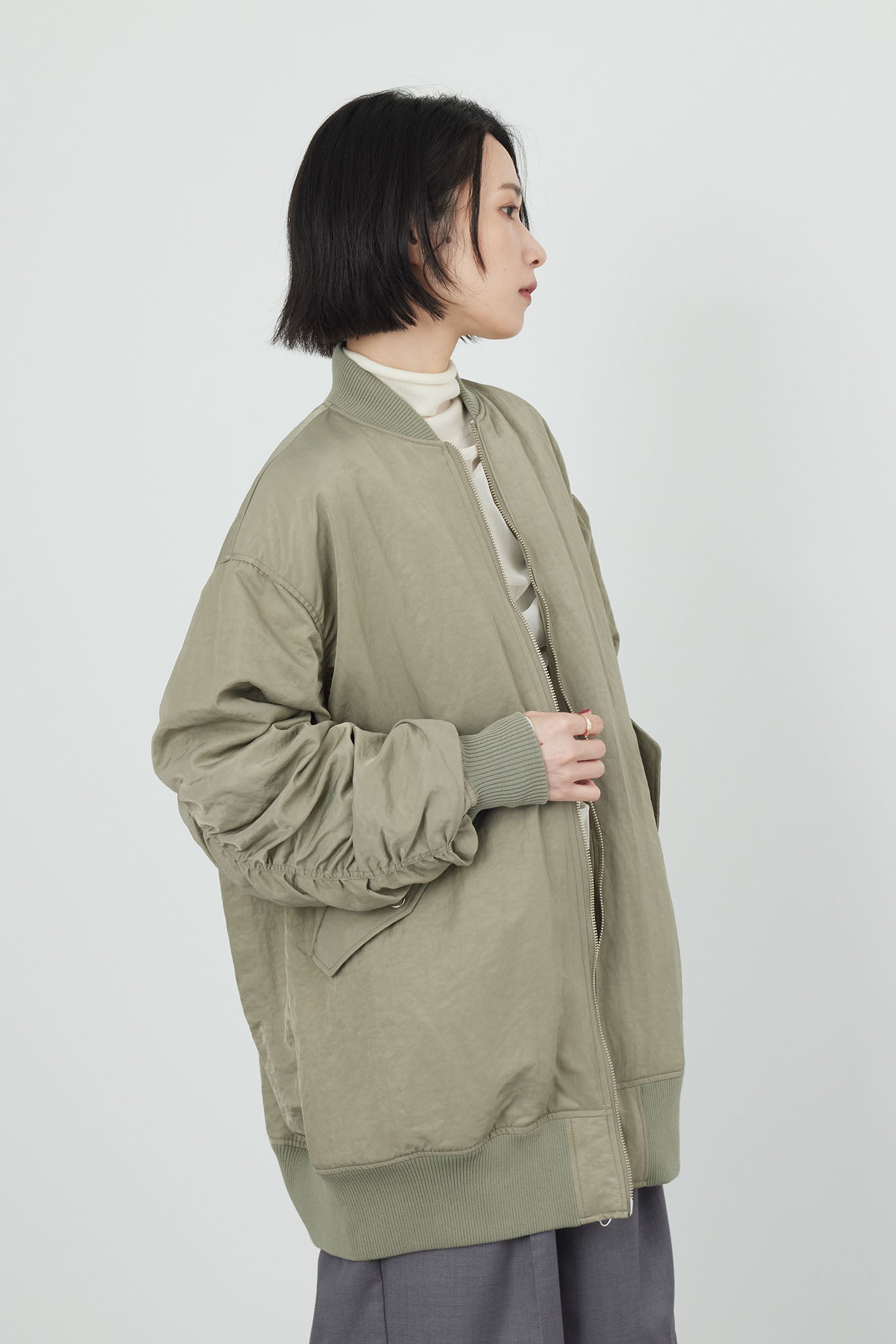 ロングMA1ブルゾン