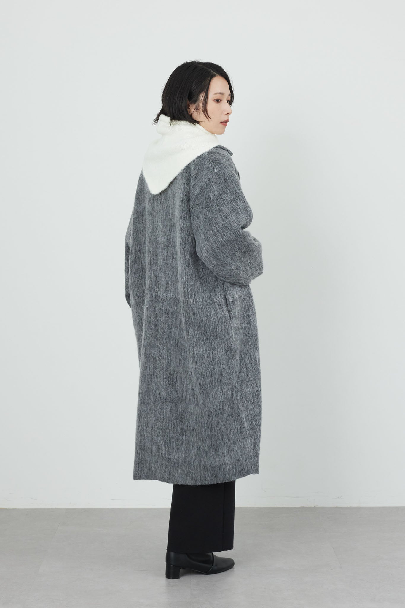 シャギーチェスターコート