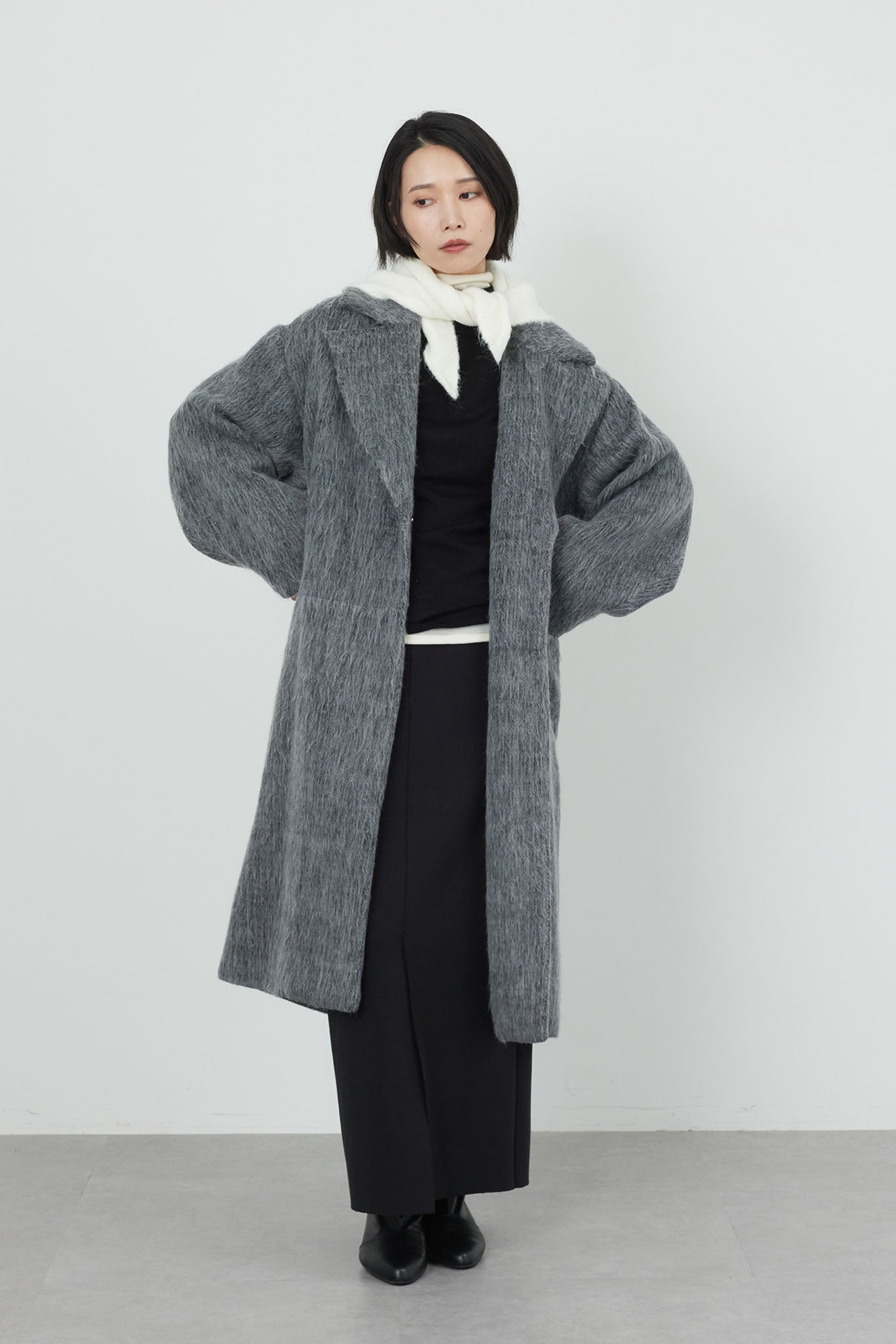 シャギーチェスターコート