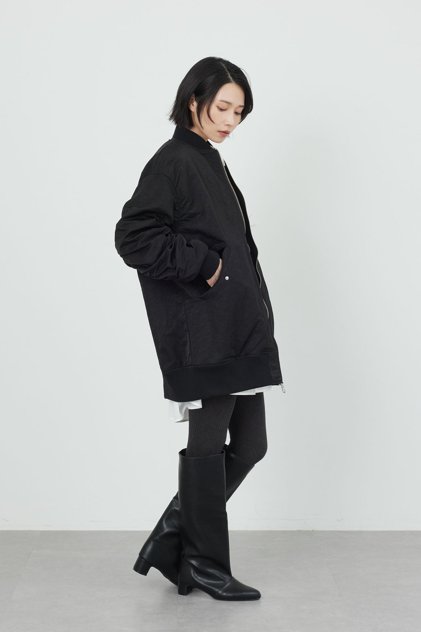 ロングMA1ブルゾン