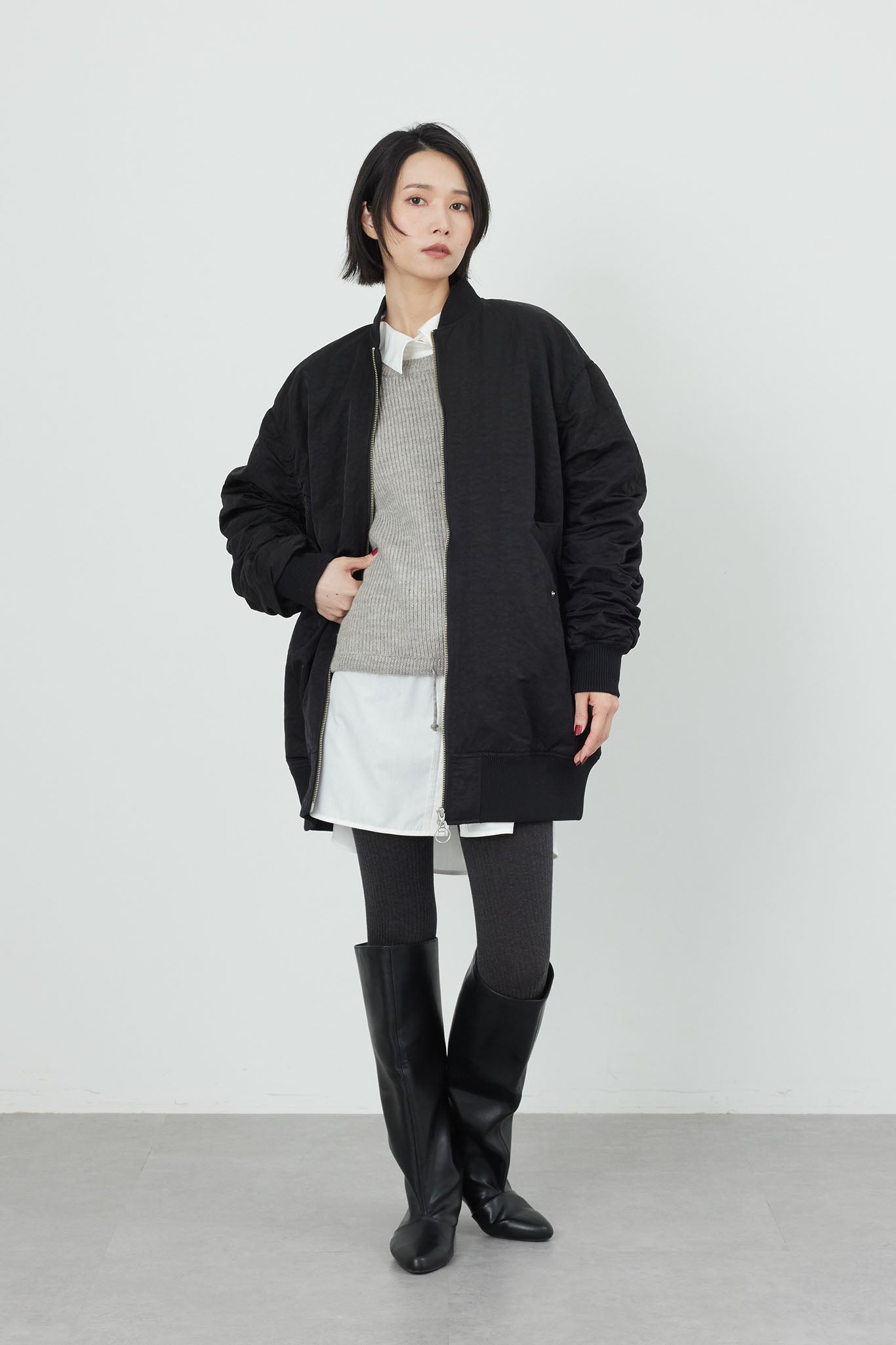 ロングMA1ブルゾン