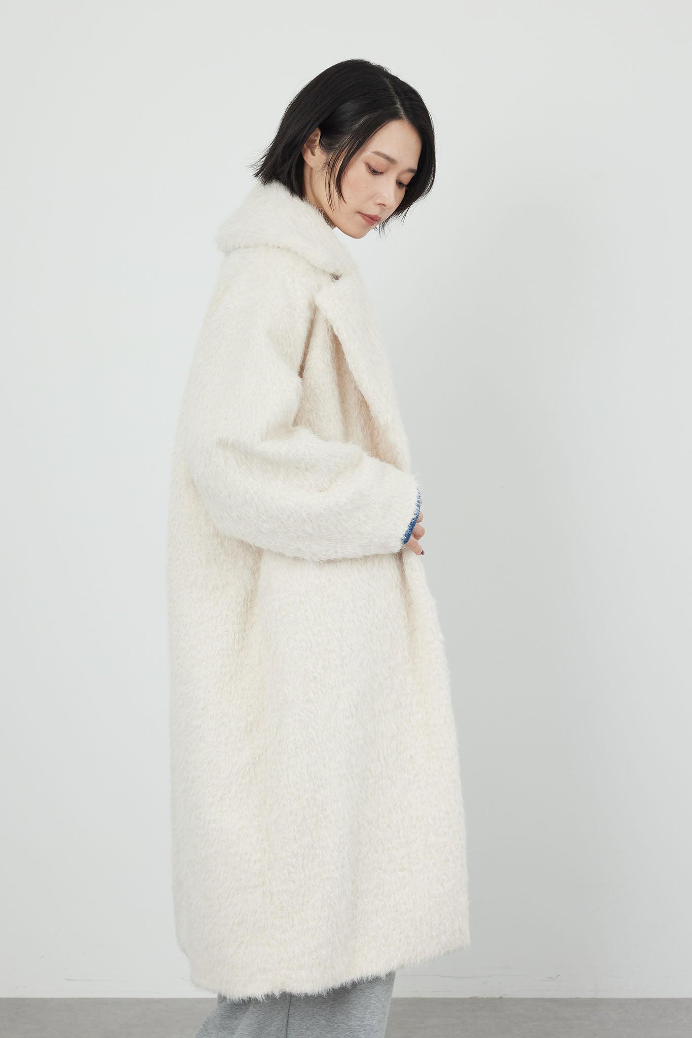 シャギーチェスターコート