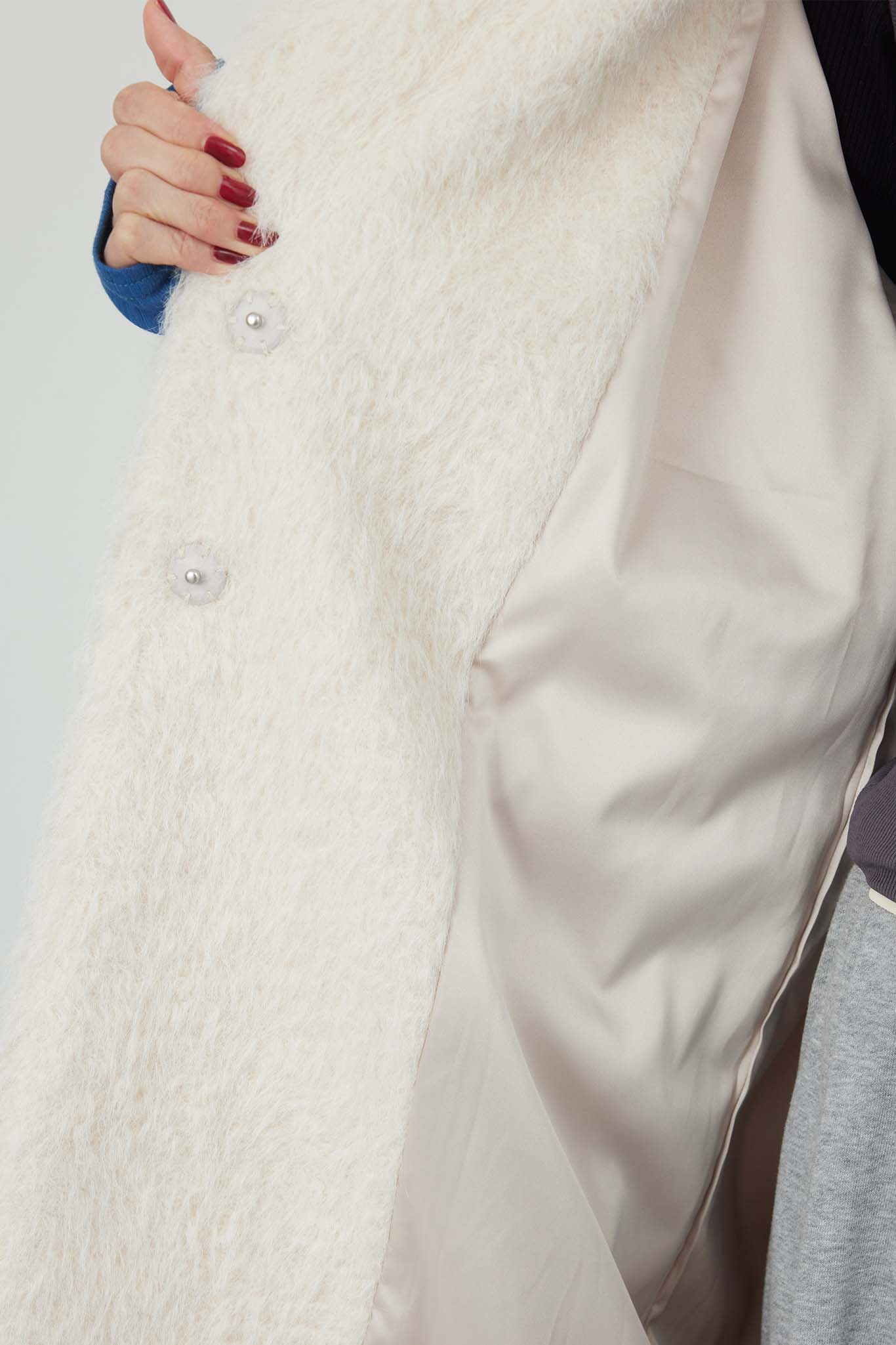 シャギーチェスターコート