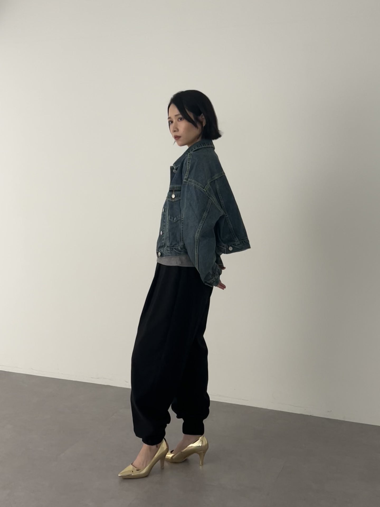 オリジナルデニムブルゾン