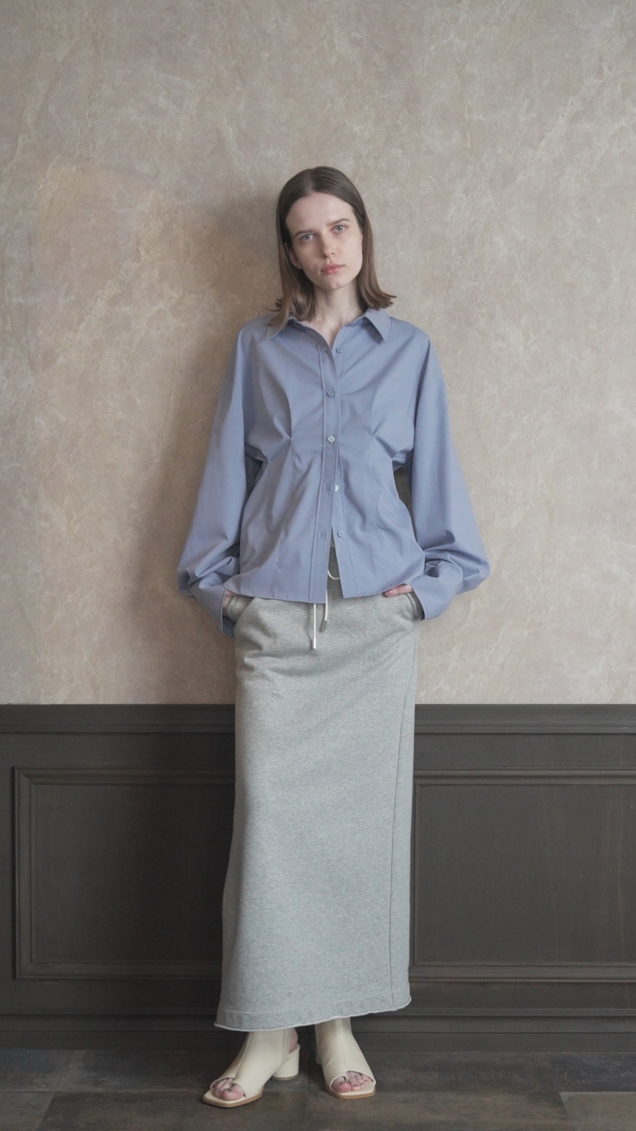 ウエストタックシャツ