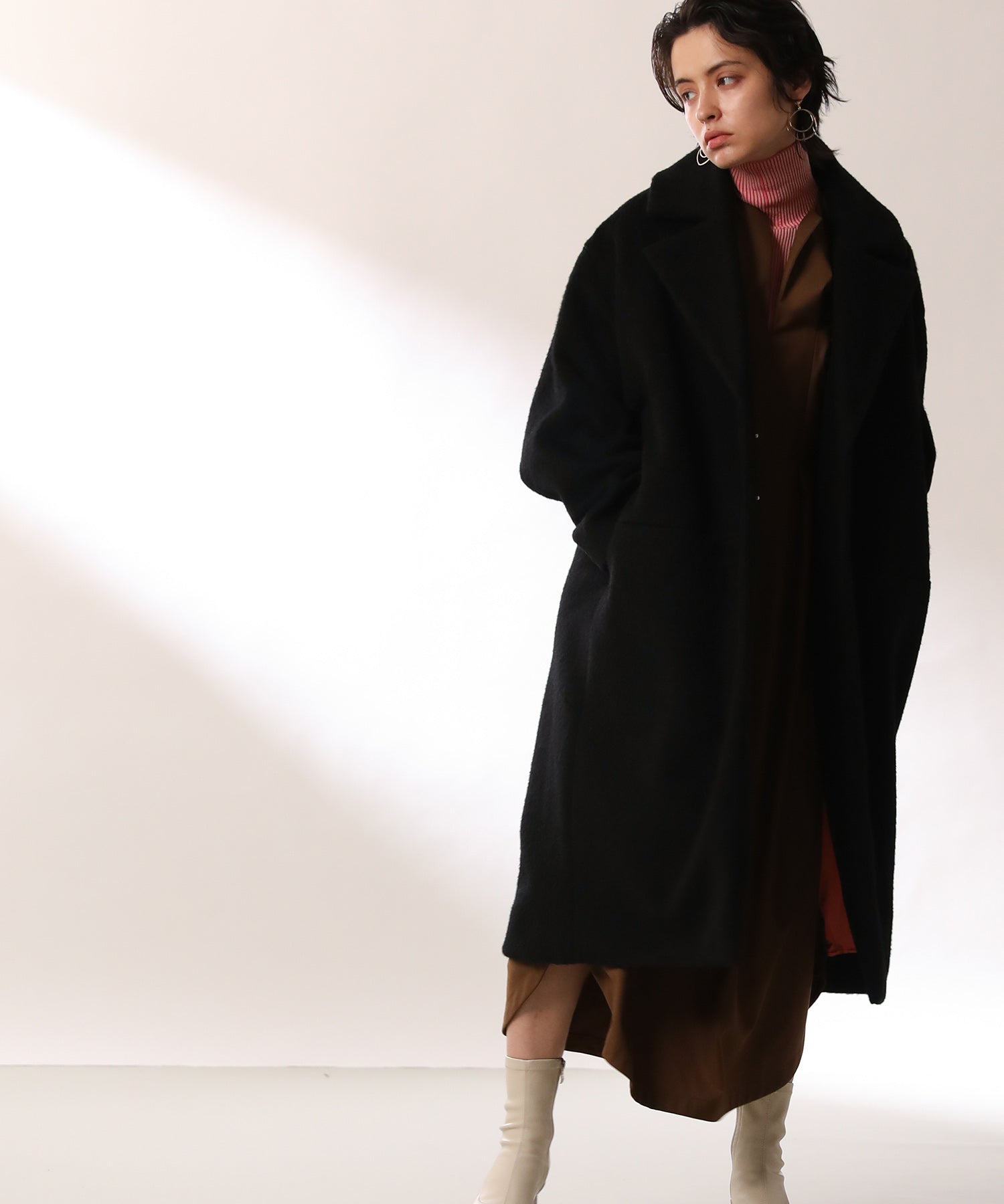 Long Chesterfield Wool Coat